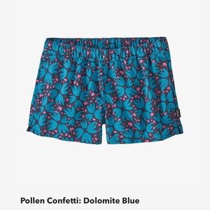 Patagonia Barely Baggies, size small